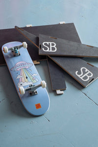 Kit SB Kids Ramp + Skateboard Tricks Completo