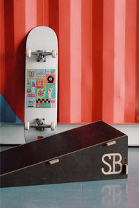 Kit SB Kids Ramp + Skateboard Tricks Completo