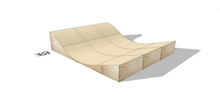 Load image into Gallery viewer, SURFSKATE WAVERAMP 3 MODULES (WOOD)
