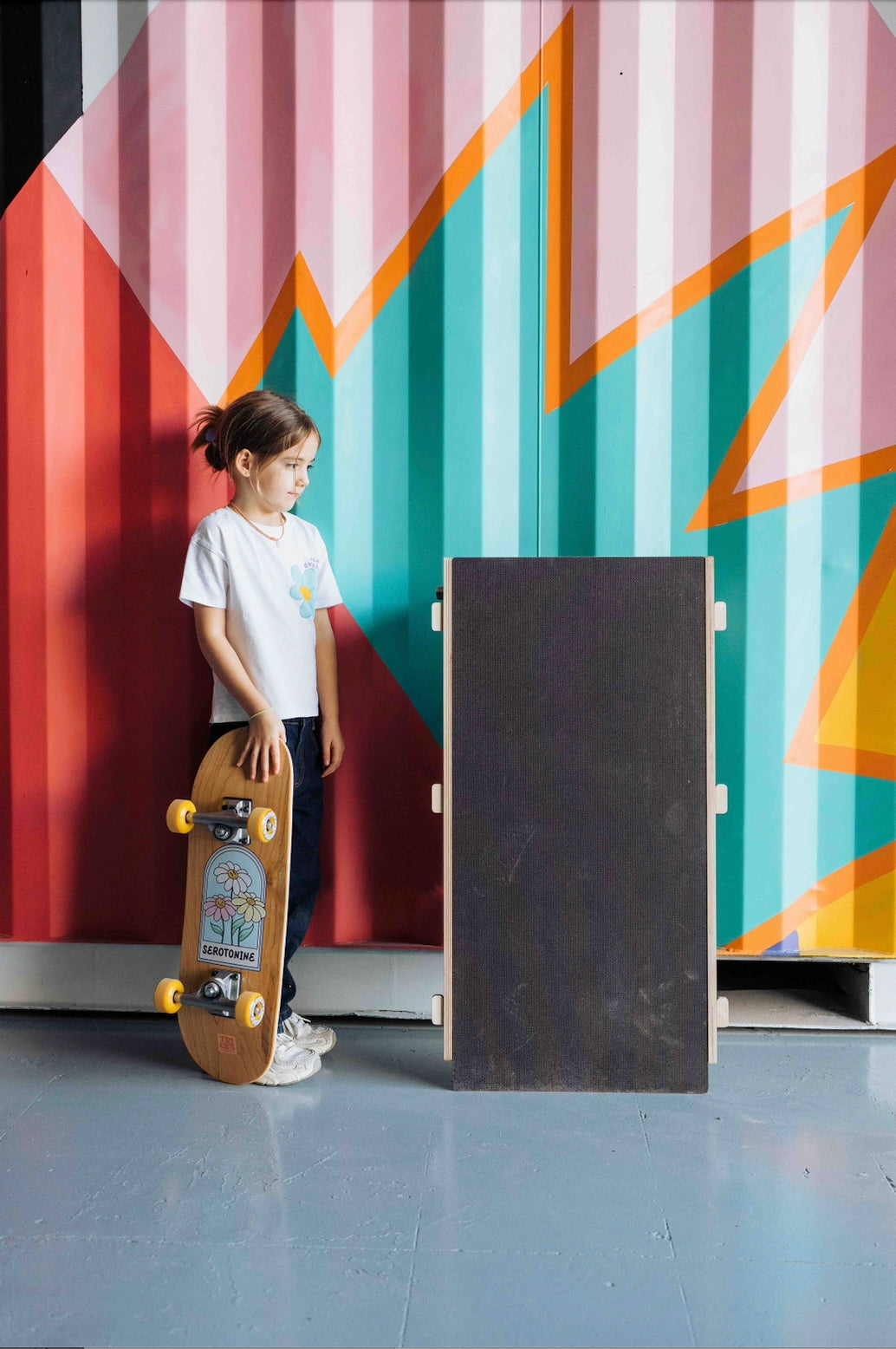 Kit SB Kids Ramp + Skateboard Tricks Completo