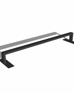 SB RAIL Cuadrado 200cm x 23cm