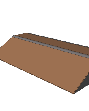 BANK TO LEDGE 200x33cm (WATERPROOF)