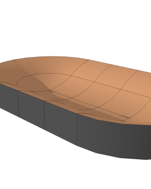 SURFSKATE BOWL WAVERAMP – SMALL