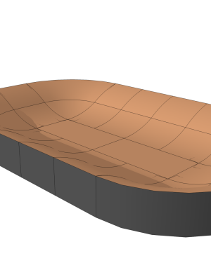 SURFSKATE BOWL WAVERAMP – LARGE