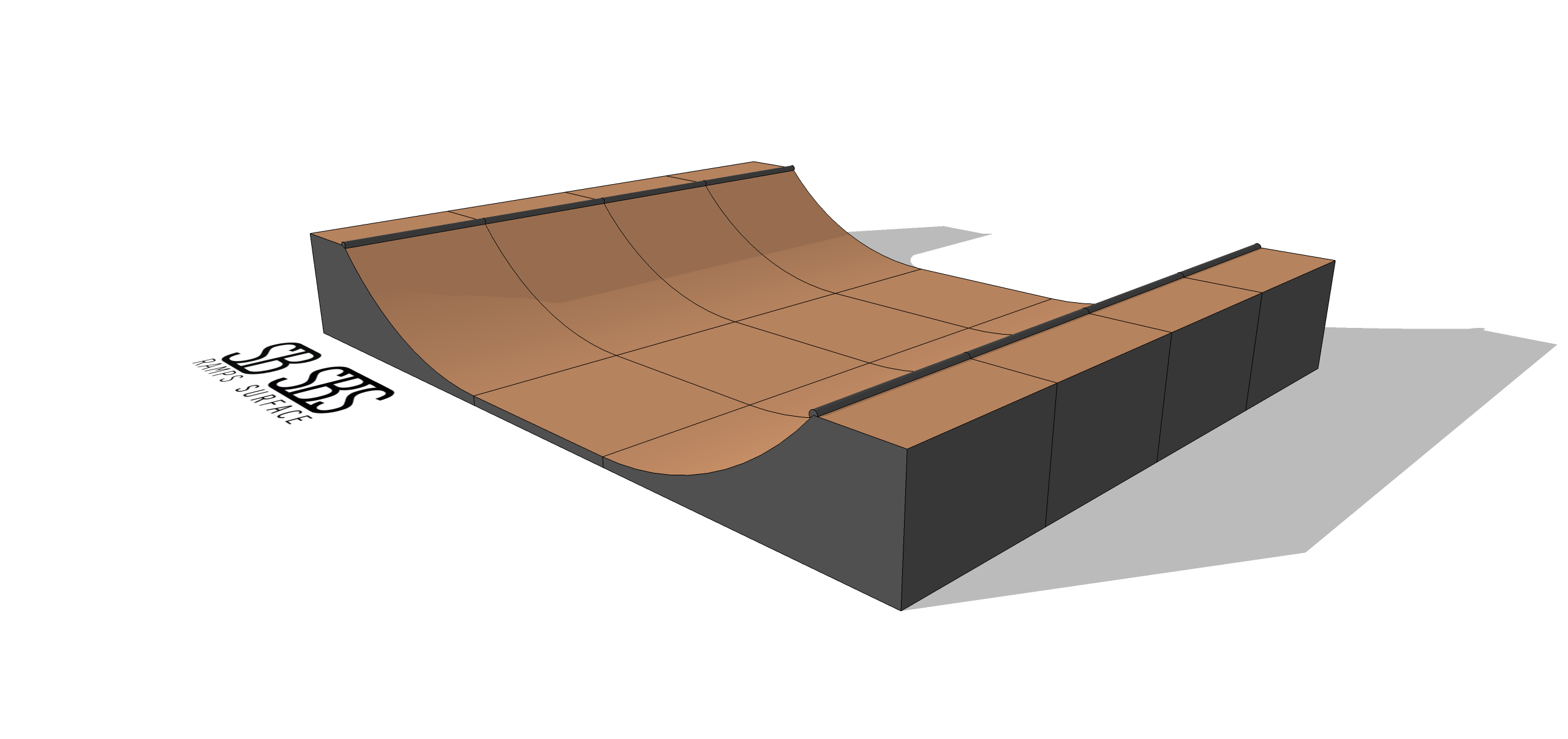 MINIRAMP 75 4 MÓDULOS (WATERPROOF) – SB RAMPS