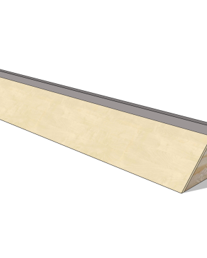 PYRAMID RAIL 200cm (MADERA)